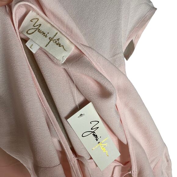 YUMI KIM Blush Pink Tribeca Tee Blouse Women's Size Large NWT Pastel Lightweigh - Picture 5 of 9